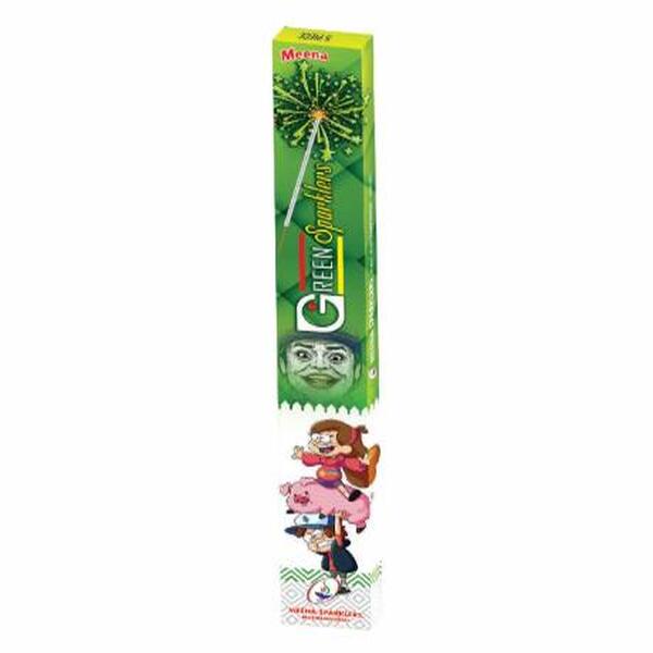 30 CM GREEN SPARKLERS