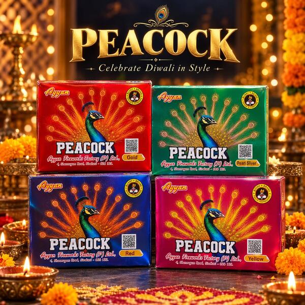 5 FACE PECOCK PEARL SILVER 